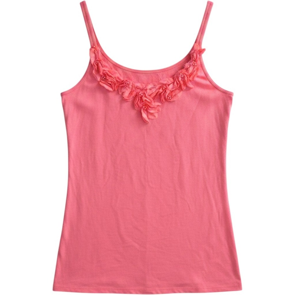 New York & Company Tank Top Womens Medium Coquette‎ Y2k Balletcore Cottagecore
